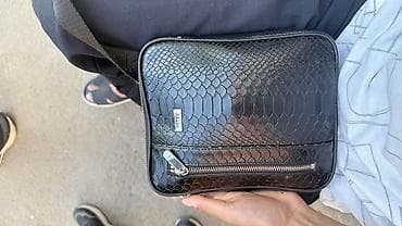 барсетка гуччи: Сумка через плечо PETEK - Материал: гладкая экокожа с тиснением под — 2