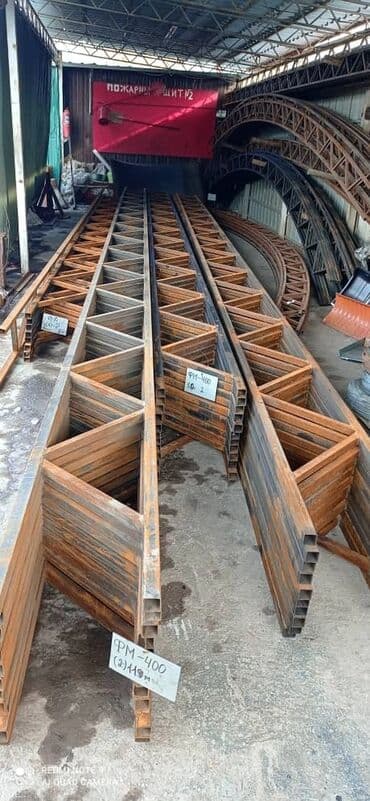 Фермы Навесы. Большие Арки для ангаров Металлические фермы для