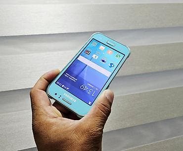 techno camon: Samsung Galaxy J1, Б/у, 4 ГБ, цвет - Голубой, 2 SIM — 5