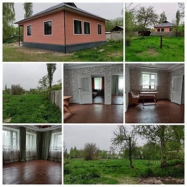 Кара балта шаары Петропавловка айылынан жер уй сатылат 5комната