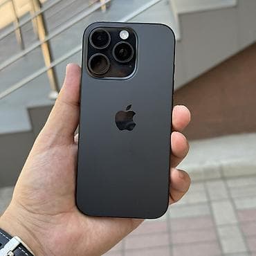 redmo note 13 pro: IPhone 16 Pro, Б/у, 256 ГБ, Black Titanium, Защитное стекло, 88 % — 2
