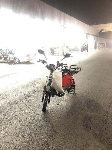 Скутеры: Электрический грузовой скутер - Компоновка: шаговая рама, сиденье для — 3