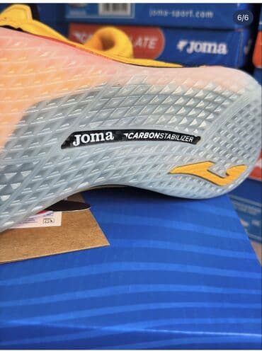 Мужские кроссовки, 42, Joma, Новый, цвет - Желтый, Самовывоз, Бесплатная доставка, Платная доставка