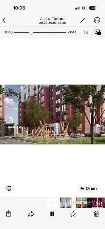 калыка акиева боконбаева: Строится, 1 комната, 49 м² — 6