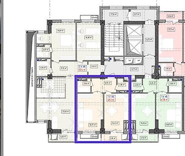 Новостройки от застройщика: Строится, Элитка, 1 комната, 48 м² — 1