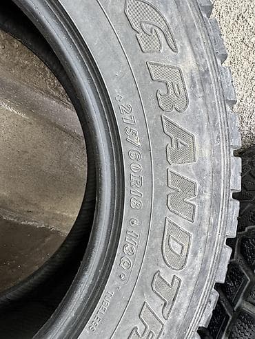 18xpox.cok: Шины 275 / 60 / R 18, Зима, Б/у, Пара, Внедорожные (АТ/МТ), Япония, DUNLOP — 4
