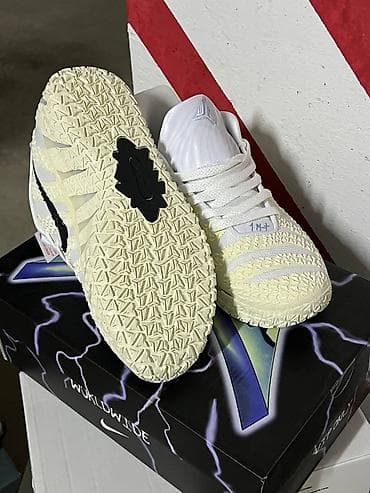 обувь 44: Мужские кроссовки, 42, Nike, Новый, цвет - Белый, Бесплатная доставка — 4