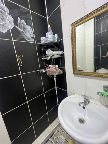 суточные квартиры в бишкеке дешево аламедин 1: 2 комнаты, 75 м², Элитка, 4 этаж, Косметический ремонт — 4