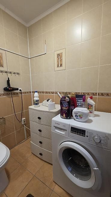Квартиры: 2 комнаты, 53 м², Ак-Кеме (старый аэропорт) Элитка, 5 этаж, Евроремонт — 3