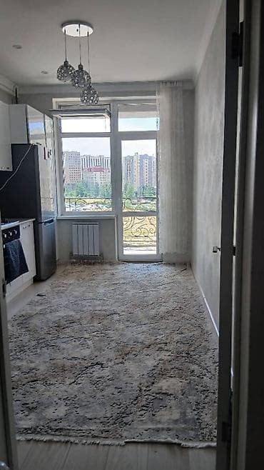 Батирлер: 2 бөлмө, 46 м², Жал мкр (а.и. Жогорку, Ортоңку, Төмөнкү) Элитка, 8 кабат, Евро оңдоо — 6