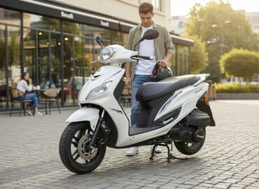 шины на мотоцикл: Продаю скутер макси На ходу Мотор bennali Пробег 9** оригинал!!! год — 1