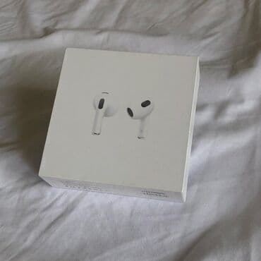 правый наушник airpods: Вкладыши, Apple, Новый, Беспроводные (Bluetooth), Классические — 1