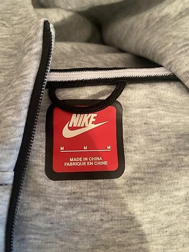 парная одежда: Мужская толстовка, M, Nike, Новый, цвет - Серый, Платная доставка, Самовывоз — 4