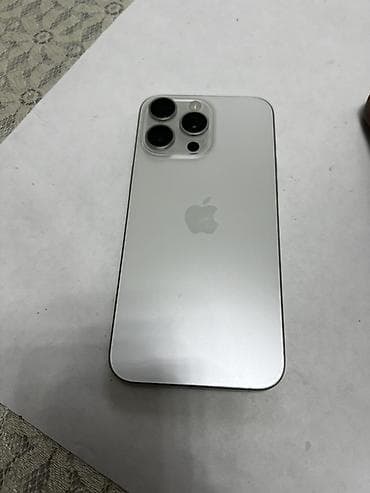 magsafe 2: IPhone 15 Pro Max, Б/у, 256 ГБ, Белый, Чехол, Кабель, Коробка, 89 % — 1