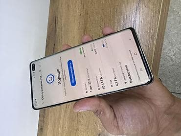 Техника жана электроника: Samsung Galaxy S10 Plus, 128 ГБ, түсү - Кара — 8