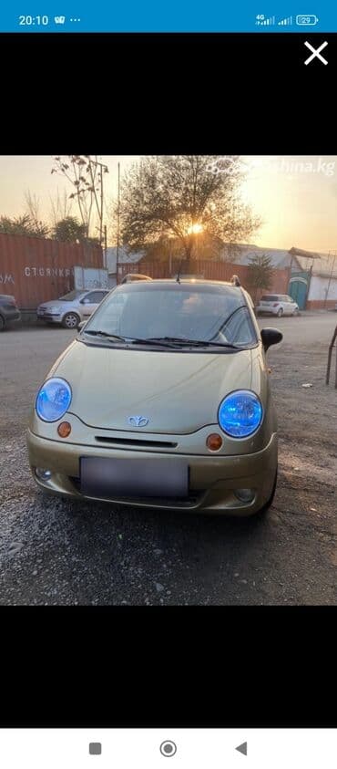машина матиз ош: Daewoo Matiz: 2007 г., 0.8 л, Механика, Бензин, Хетчбек — 1