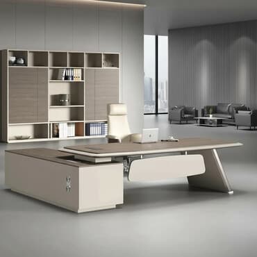 Элегантный офисный стол с современным дизайном, идеально подходящий