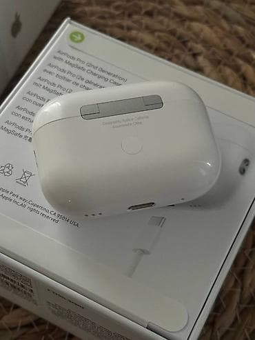 Аудиотехника: Зымсыз вакуумдук кулакчындар, Apple, AirPods Pro 2, Жаңы — 3