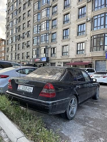 Транспорт: Mercedes-Benz C-Class: 1994 г., 2.2 л, Кол менен иштөөчү, Бензин, Седан — 1