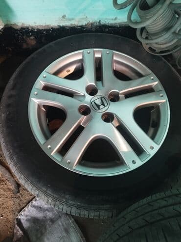 авто ру шины и диски б у: Литые Диски R 15 Honda, Комплект, отверстий - 4, Б/у — 1