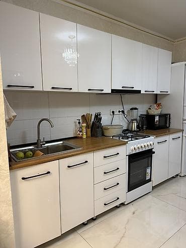 Кухонный гарнитур, цвет - Белый