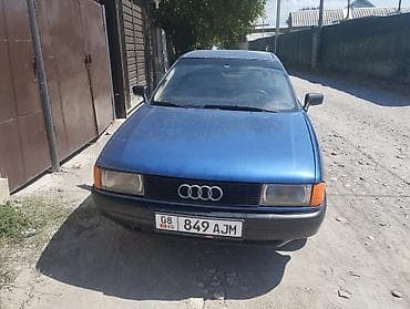 Audi 80: 1989 г., 1.8 л, Механика, Бензин, Седан