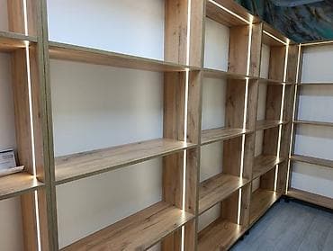 библиотеку: Ушул стеллаж сатылат+ касса. Магазиндерге ылайыктуу. полностью куйот — 3