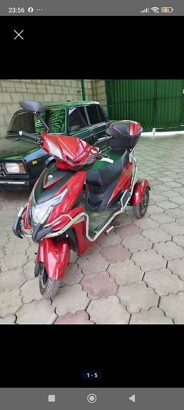 скутер трицикл купить: Продаю или меняю на баранов.Электрический трехколесный скутер - Тип — 2