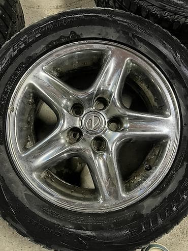 diska 13: Колеса в сборе 215 / 65 / R 16, Зимняя шипованная, Б/у, Комплект, Легковые, Литые, отверстий - 5 — 3
