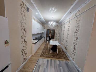 долгосрочная квартира кызыл аскер: 3 комнаты, Без подселения, С мебелью полностью — 11