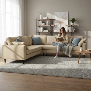 современные угловые диваны: Угловой диван, Складной — 1