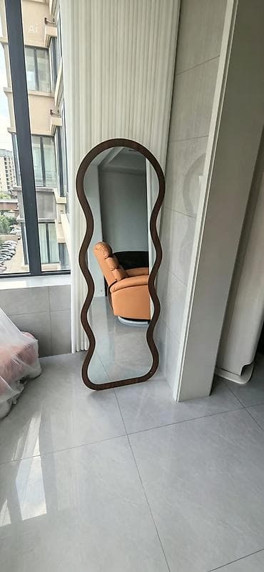 herman miller: Напольное зеркало «Волна» 160×50 - Тип: полноразмерное напольное — 1