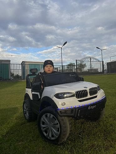 Детский транспорт: Детский электромобиль “Барс” (белый) - Тип: аккумуляторный — 3