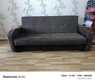 диван раскладной ikea: Прямой диван, Б/у — 1