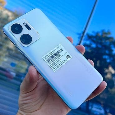 Honor X7a, Б/у, 128 ГБ, цвет - Белый, 2 SIM