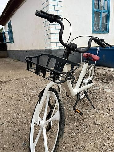 элетро велик: Городской велосипед Bicicyle (white) - Рама с низкой посадкой — 2