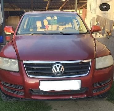 ауди рул: Volkswagen Touareg: 2004 г., Автомат, Бензин, Жол тандабас — 1
