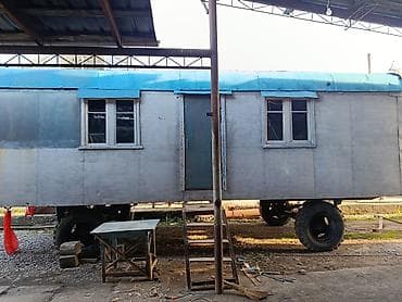 гараж с ямой аренда: Передвижной вагончик-домик на колесном шасси. Описание: - — 7