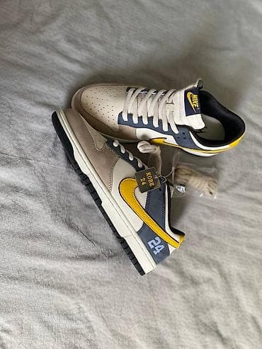 кроксы 36: Эркектердин кроссовкасы, 42, Nike, Жаңы, түсү - Сары, Өзү алып кетүү — 4