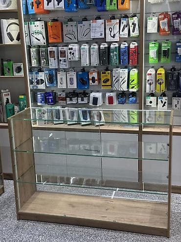 argus security systems: Витрина Для телефонов и их аксессуаров, С подсветкой, 98 см * 130 см * 48 см — 1