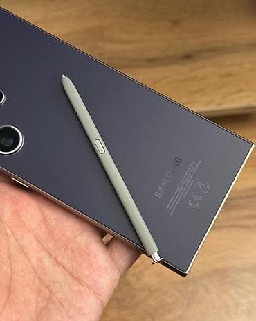 sony mobile: Samsung Galaxy S24 Ultra, Б/у, 256 ГБ, цвет - Серый, 2 SIM — 3