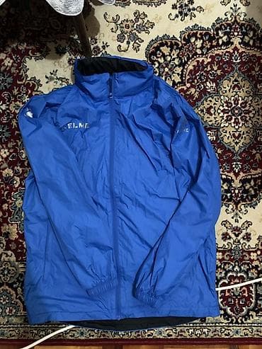 Пальто: Ветровка KELME, мужская - Цвет: синий - Размер по бирке: EU — XL, USA — 1