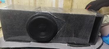 ульрафиолетовый фонарик: Сабвуфер AMP в корпусе щелевой. Изготавливался для Субару Аутбэк — 3