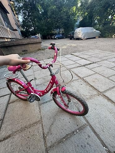 byd leopard 8: Детский велосипед, 2-колесный, 4 - 6 лет, Для девочки, Б/у — 3