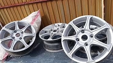 7 5j: Литые Диски R 15 Комплект, отверстий - 4, Б/у — 2