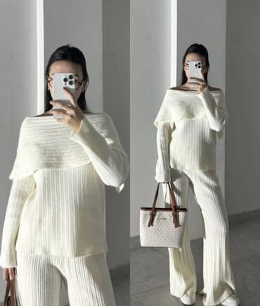 Брючный костюм, Клеш, Осень-весна