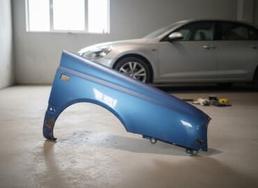 широкий бампер на гольф 2: Крыло Переднее левое — 1