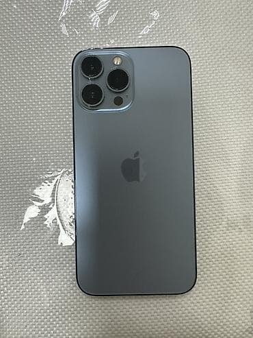 ssd 64: IPhone 13 Pro Max, Б/у, 256 ГБ, Blue Titanium, Защитное стекло, 79 % — 1