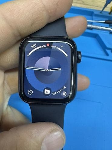 apple watch 40: Apple Watch SE (2‑го поколения), 40 мм, алюминиевый корпус, цвет Space — 3