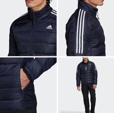 б у пуховик: ADIDAS. ТЕПЛЫЙ ПУХОВИК С ТРЕМЯ ПОЛОСКАМИ. Мало что может сравниться с — 2